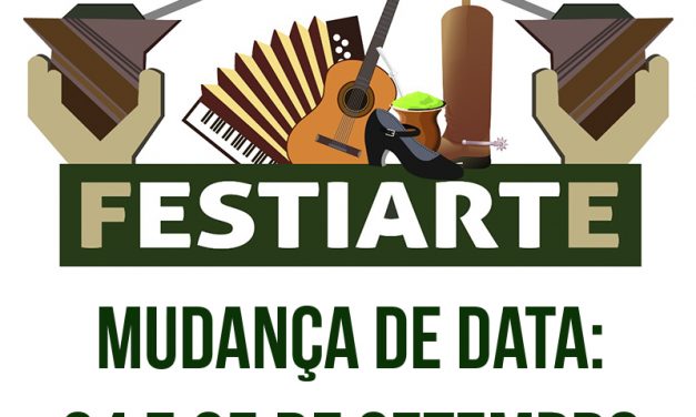 Data do FESTIARTE, em Venâncio Aires, foi alterada para 24 e 25 de setembro