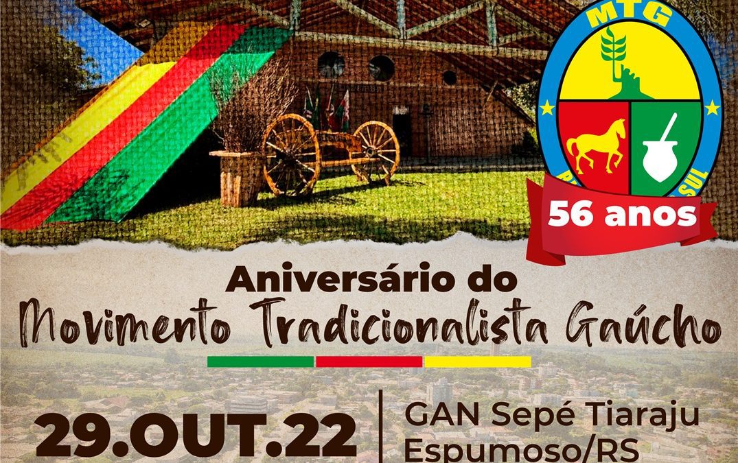 MTG comemora seu 56º aniversario em Espumoso, 14ªRT