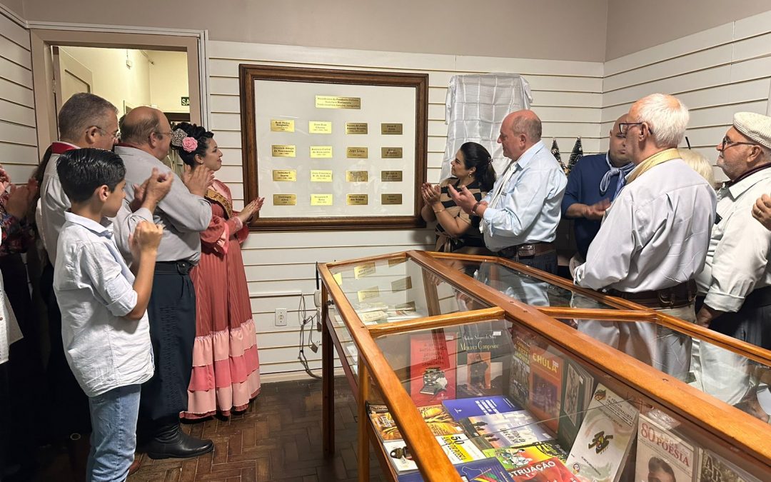 Fundação Cultural Gaúcha – MTG inaugura galeria de ex-presidentes